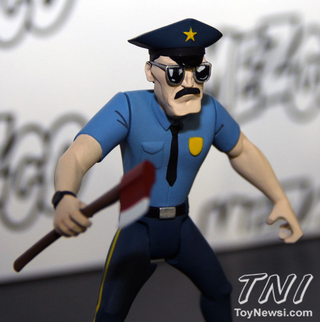 Illustration for article titled The Axe Cop action figures will be, without question, the greatest toys of all time